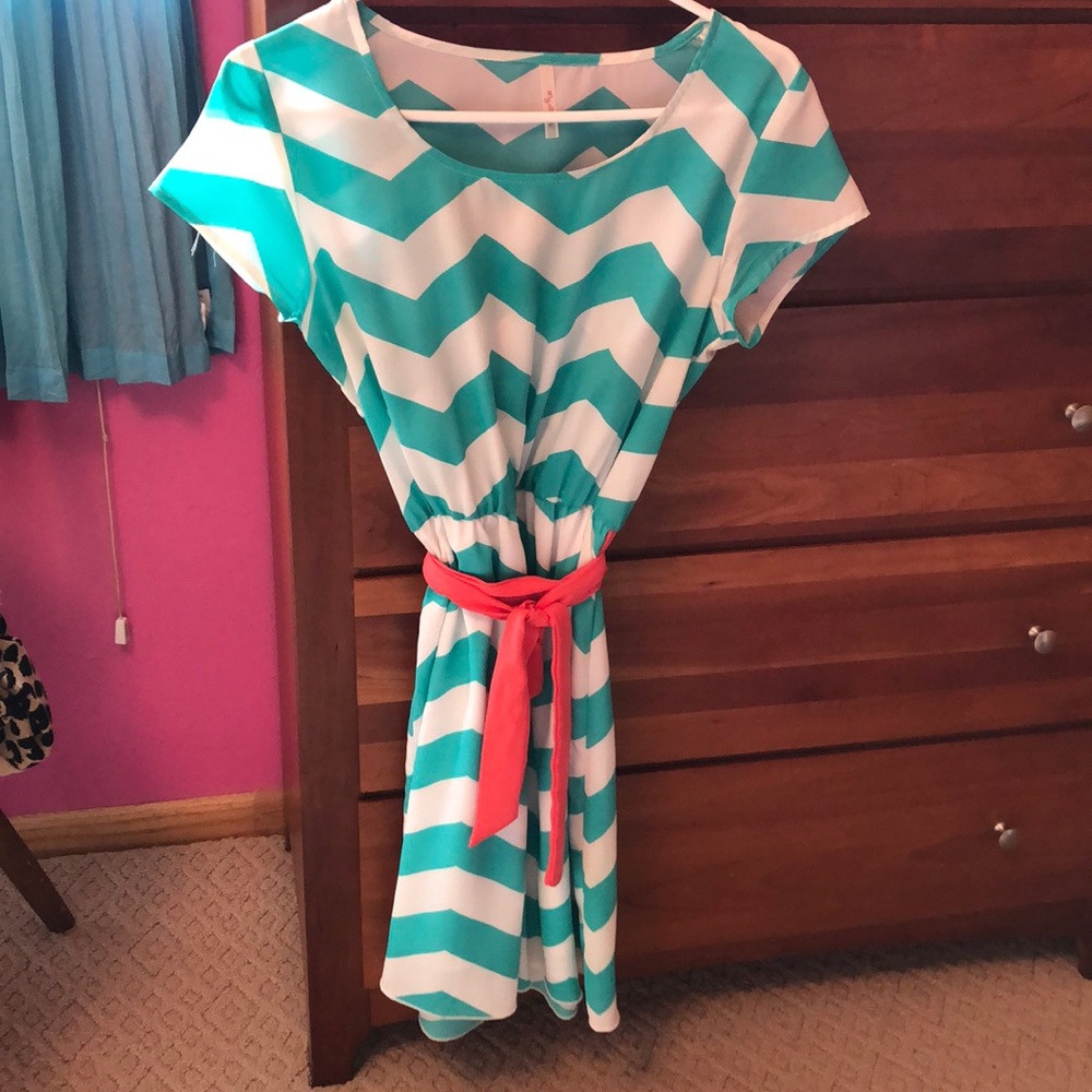 Chevron summer dress